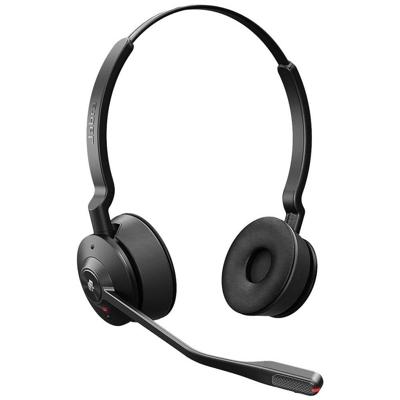 Jabra Engage 55 On Ear headset DECT Stereo Zwart Volumeregeling, Microfoon uitschakelbaar (mute) Telefoon