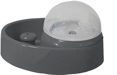 Drinkfontein 'Ellipse' 1,5 liter, antraciet