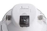 Deko Light 565362 Acrux 68 LED-inbouwlamp Energielabel: F (A - G) LED vast ingebouwd 7 W Verkeerswit (RAL 9016) - thumbnail