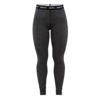 Craft Core Wool Merino Thermobroek Dames Black Melange S - thumbnail