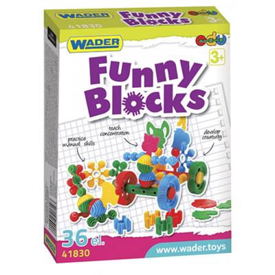 Wader funny blocks 36 stuks in doos
