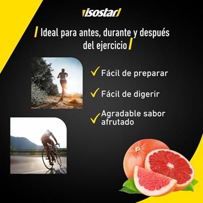 Isostar Energy Hydrate & Perform Powder Grapefruit