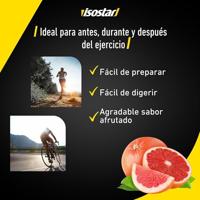 Isostar Energy Hydrate & Perform Powder Grapefruit - thumbnail
