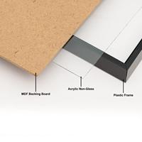 Kokoon Display fotokader, zwart, ft A4 - thumbnail