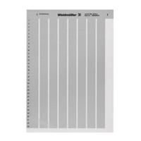 Weidmüller 1724160001 LM MT300 30X20 SI Labelprinter Montagemethode: Plakken Markeringsvlak: 20 x 30 mm Zilver Aantal markeringen: 780 10 stuk(s) - thumbnail