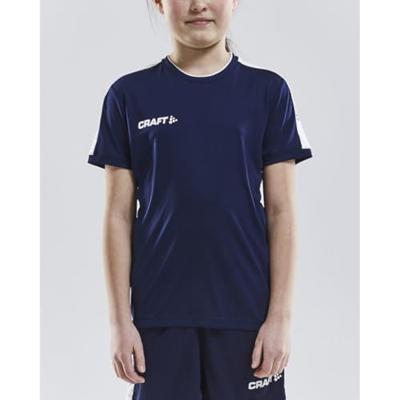 Craft 1905636 Progress Practise Tee JR - Navy/White - 122/128 Craft 1905636 Progress Practise Tee JR - Navy/White - 122/128