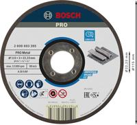 Bosch Accessories 2608603395 2608603395 Doorslijpschijf recht 115 mm 1 stuk(s) Staal - thumbnail