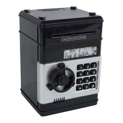 Geldkluis met Geheime Code Zwart, 19,5cm
