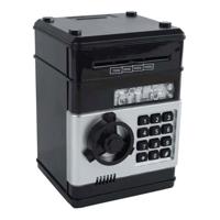 Geldkluis met Geheime Code Zwart, 19,5cm - thumbnail