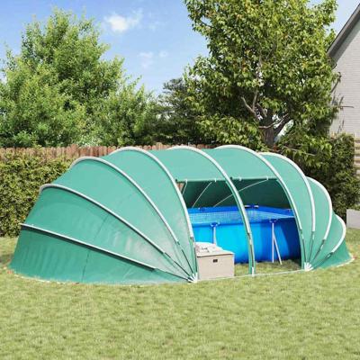 Zwembad Tent Koepel Groen 640 x 432 x 205 cm Zwembad Tent Koepel Groen 640 x 432 x 205 cm