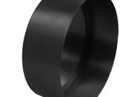 HSM Collection Wandspiegel Fletcher Zwart Metaal ø20cm - thumbnail