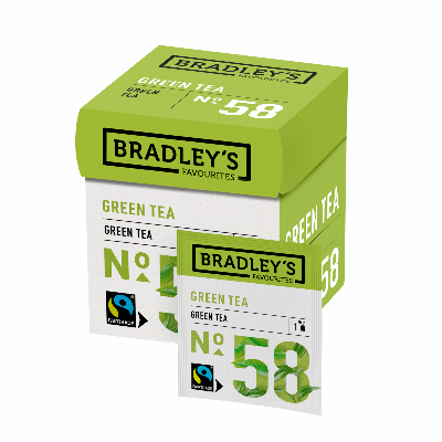 Bradley's favourites green tea no. 58 (72x 1,75g)
