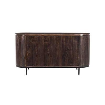 Livingfurn Dressoir 'Noor' Mangohout, 170cm, kleur Walnoot