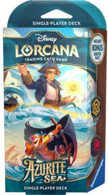 Disney Lorcana Azurite Sea Starter Deck Go Go Tomago & Gadget Hackwrench