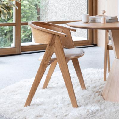 Zuiver Eetkamerstoel 'Ndsm' Eikenhout, kleur Naturel