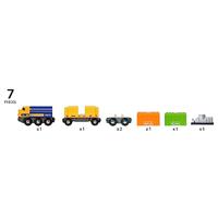 BRIO drie wagon goederentrein - thumbnail