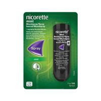 Nicorette Mondspray mint 1mg 13 Milliliter - thumbnail