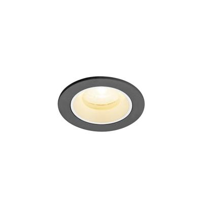 SLV InbouwspotNuminos XS zwart/wit 3000K - 20gr - 1009290