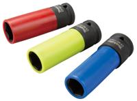 Makita Accessoires Krachtdoppenset wielbouten | 3-delig | 1/2" VK - E-12354 - E-12354 - thumbnail