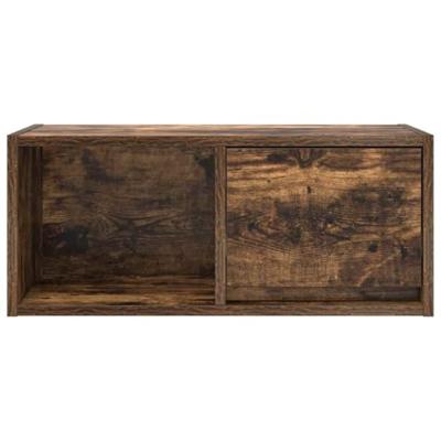 Tv-meubelen 2 st 60x31x25,5 cm bewerkt hout gerookt eikenkleur