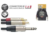 Stagg NYC3/PS2CMR Jack Naar RCA Kabel 3m - thumbnail