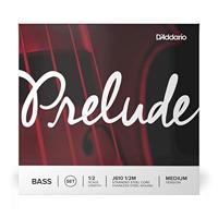 D&apos;Addario J610 1/2M Prelude Bass 1/2 Scale, Medium Tension Snarenset voor contrabas - thumbnail