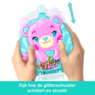 Polly Pocket - Glitter Island Speelset - Minifiguur en dieren - Polly Pocket - JCB16