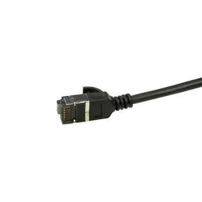 LogiLink CQ9053S RJ45 Netwerkkabel, patchkabel CAT 6A U/FTP 2.00 m Zwart Extreem dun, Vlambestendig, Flexibel, Folie afscherming, Halogeenvrij, Snagless, LogiLink CQ9053S RJ45 Netwerkkabel, patchkabel CAT 6A U/FTP 2.00 m Zwart Extreem dun, Vlambestendig, Flexibel, Folie afscherming, Halogeenvrij, Snagless,