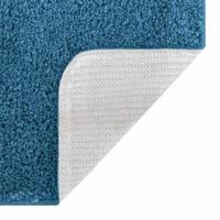 VidaXL Antislip badmat blauw 60 x 90 cm pp - thumbnail