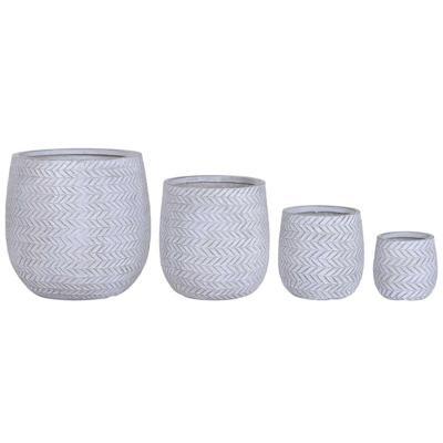 Plantenbakkenset Home ESPRIT Bruin Grijs Vezel Magnesium 50 x 50 x 54 cm (4 Stuks) Plantenbakkenset Home ESPRIT Bruin Grijs Vezel Magnesium 50 x 50 x 54 cm (4 Stuks)