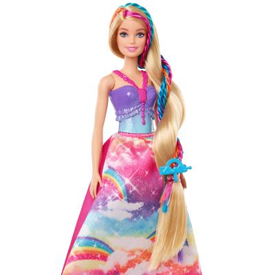 Barbie Dreamtopia Haarverzorgingspop + Accessoires Barbie Dreamtopia Haarverzorgingspop + Accessoires