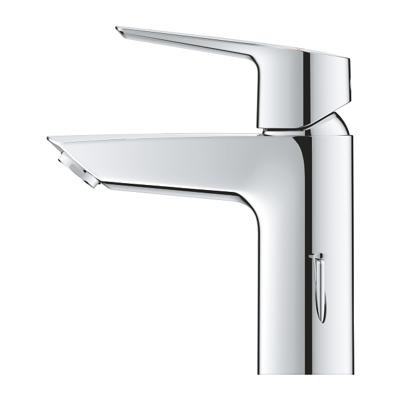 Grohe QuickFix Start S-size wastafelkraan met cold start en trekwaste chroom