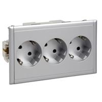 Schneider Electric 5940111 Inbouwdoos Wandcontactdoos dubbel 1 stuk(s) Wit - thumbnail