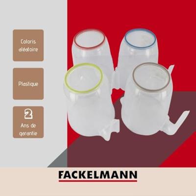 Set FM Professional Transparant Gebaksspuitzak Maatbeker 1 L