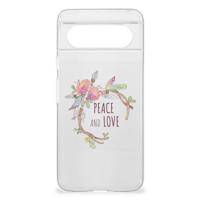 Google Pixel 8 Telefoonhoesje met Naam Boho Text - thumbnail