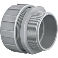 HellermannTyton 166-40701 PSR12-S-M16 Slangbevestiging Grijs M16 10 mm Recht 1 stuk(s) - thumbnail