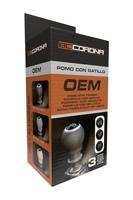 Versnellingspookknop BC Corona POM30165 Leer Met trigger (27 mm) - thumbnail