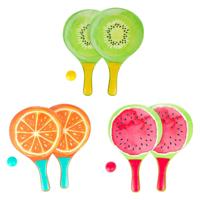 Toi-Toys Strand tennisset fruit, 3dlg. - thumbnail