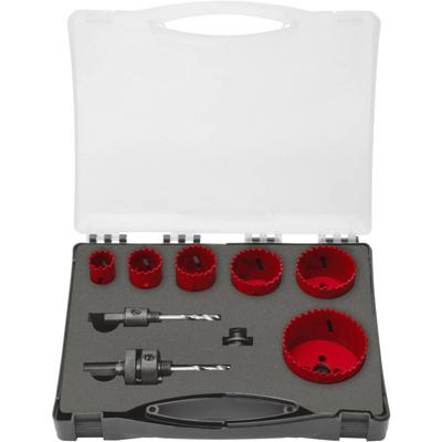Exact 70604 Gatenzaagset 9-delig 22 mm, 29 mm, 35 mm, 44 mm, 51 mm, 68 mm 1 set(s) Exact 70604 Gatenzaagset 9-delig 22 mm, 29 mm, 35 mm, 44 mm, 51 mm, 68 mm 1 set(s)