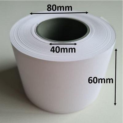 Thermorol 60x80x40 mm wit BPA-vrij