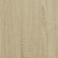 Bedframe met lades bewerkt hout sonoma eikenkleurig 120x190 cm - thumbnail