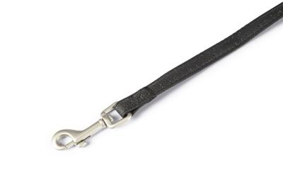 Hondenriem Mac Leather 120cm x 15mm zwart