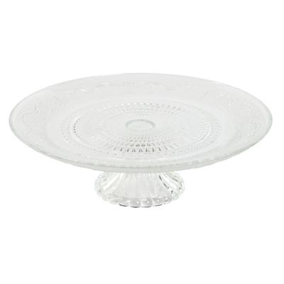 Dinerbord Home ESPRIT Transparant Kristal 29 x 29 x 9,2 cm
