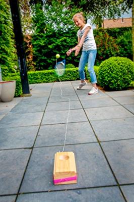 Tennistrainer Luxe Rubberhout