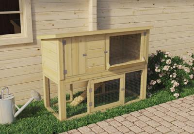 Konijnenverblijf Zijdehoen Tuindeco - Tuindeco Konijnenverblijf Zijdehoen Tuindeco - Tuindeco