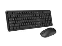 ASUS CW100 toetsenbord Inclusief muis Universeel RF Draadloos QWERTY Amerikaans Engels Zwart - thumbnail