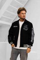 Malelions Casino Varsity Jacket Heren Zwart - Maat S - Kleur: Zwart | Soccerfanshop - thumbnail