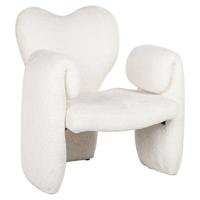 Richmond Fauteuil 'Didi' Teddy, kleur Wit - thumbnail