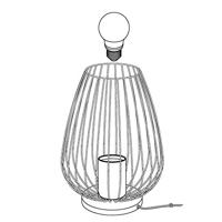 Eglo TafellampNewtown - 49481 - thumbnail