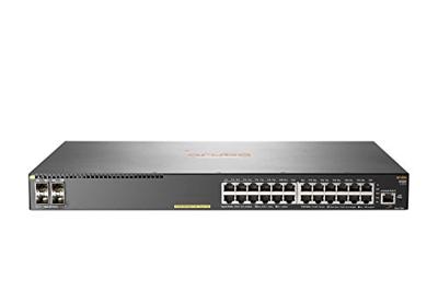 Aruba HPE 2930F 24G PoE+ 4SFP schakelaar, C3, Management, 24 x 10/100/1000 (PoE+) + 4 x Gigabit SFP (uplink) - Rack monteerbaar - PoE+ (370 W)